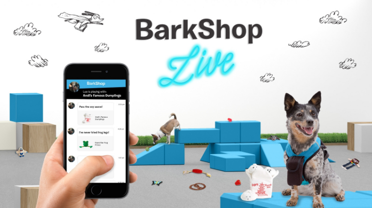 BarkShop mobile ad
