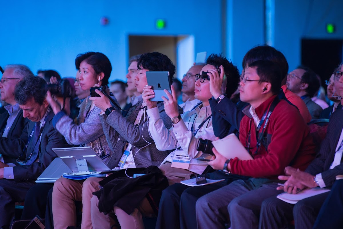 Photo of engaged audience at PTC Liveworx 2015