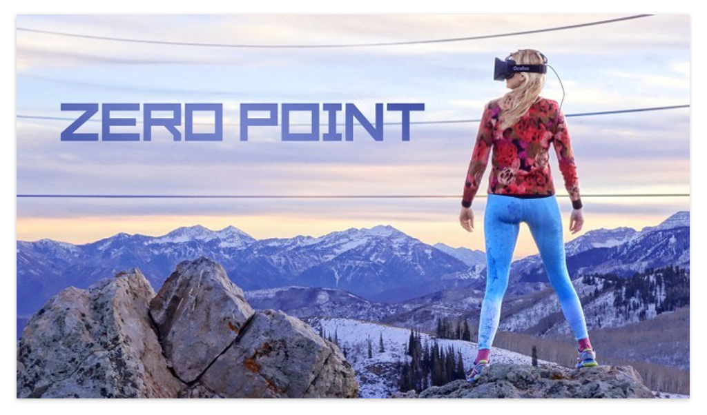 Ad for Zero Point VR goggles